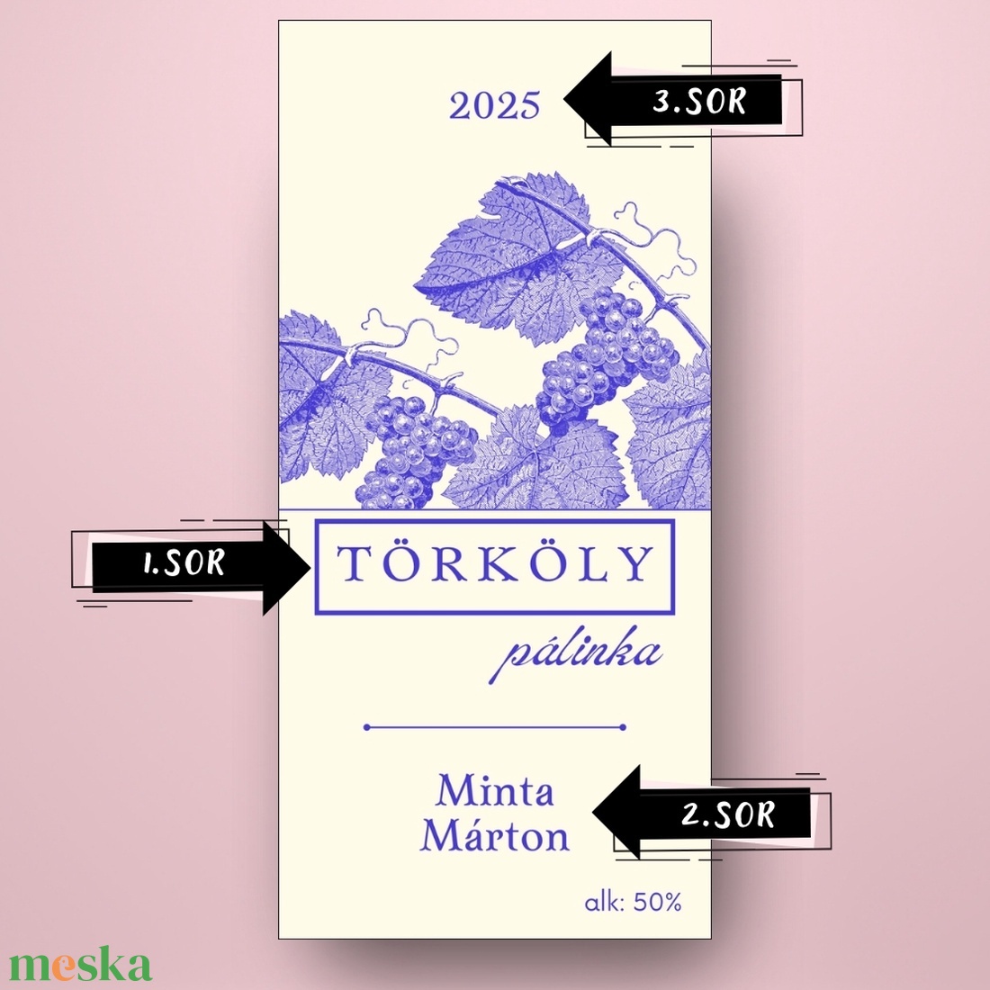 Törköly pálinka - öntapadós üveg címke - lila szőlőtőkékkel - élelmiszer - alkoholos italok - Meska.hu Törköly pálinka - öntapadós üveg címke - lila szőlőtőkékkel - élelmiszer - alkoholos italok - Meska.hu