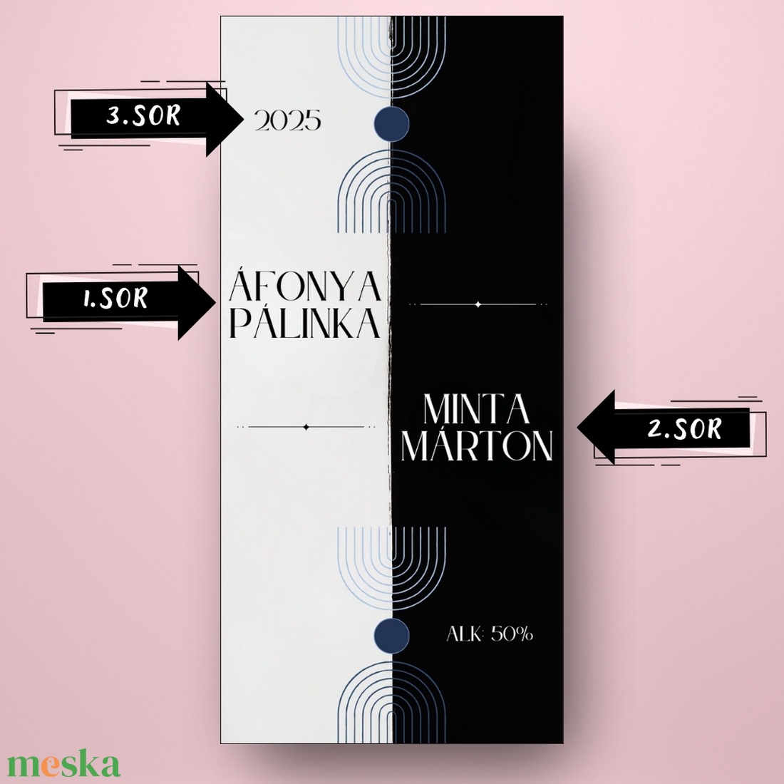 Áfonya pálinka - öntapadós üveg címke - kontrasztos minimalista dizájn - élelmiszer - alkoholos italok - Meska.hu Áfonya pálinka - öntapadós üveg címke - kontrasztos minimalista dizájn - élelmiszer - alkoholos italok - Meska.hu