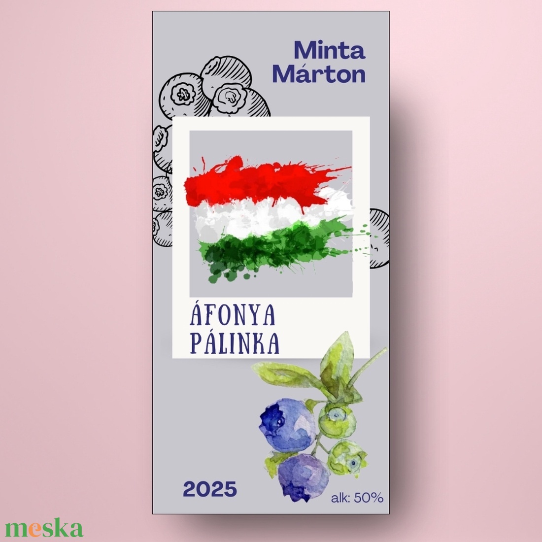 Áfonya pálinka - öntapadós üveg címke - textúrált háromszöggel - élelmiszer - alkoholos italok - Meska.hu Áfonya pálinka - öntapadós üveg címke - textúrált háromszöggel - élelmiszer - alkoholos italok - Meska.hu