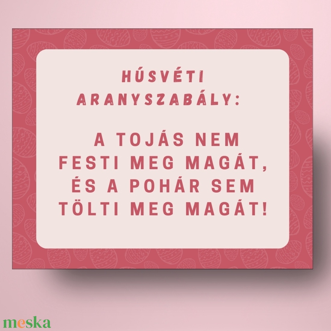 Húsvéti öntapadós üveg címke - tojáskosárral - élelmiszer - alkoholos italok - Meska.hu