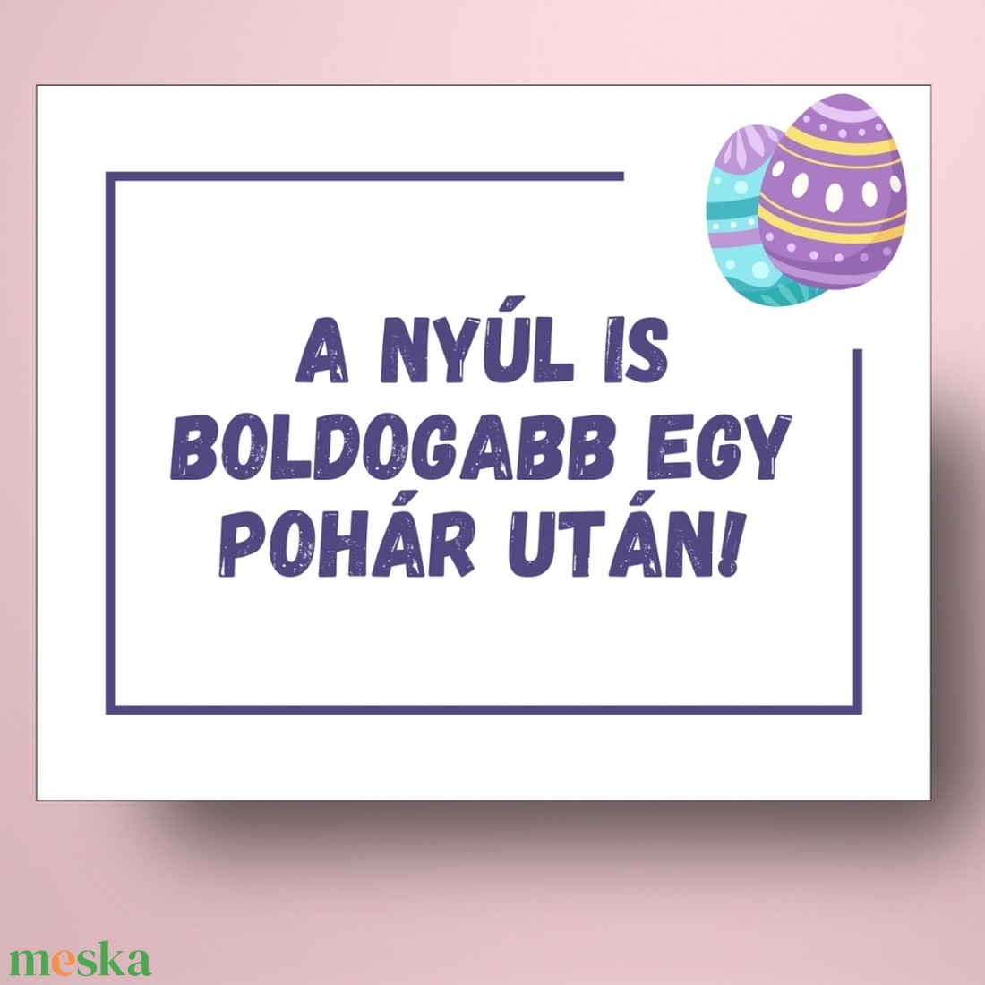 Húsvéti öntapadós üveg címke - fehér alapon színes tojásokkal - élelmiszer - alkoholos italok - Meska.hu