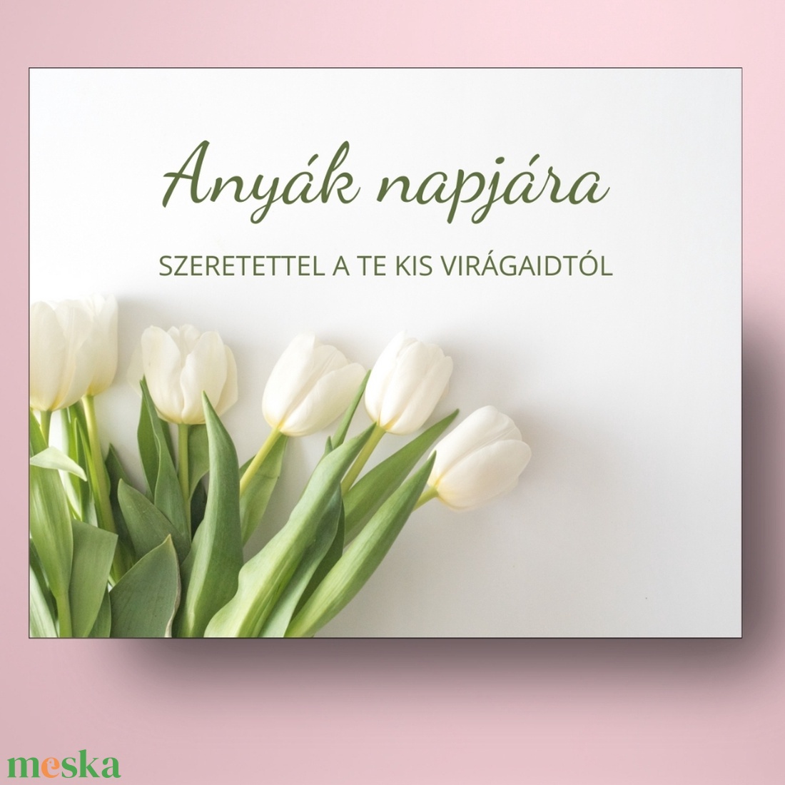 Anyák napi üveg címke - fehér tulipánokkal - élelmiszer - alkoholos italok - Meska.hu Anyák napi üveg címke - fehér tulipánokkal - élelmiszer - alkoholos italok - Meska.hu