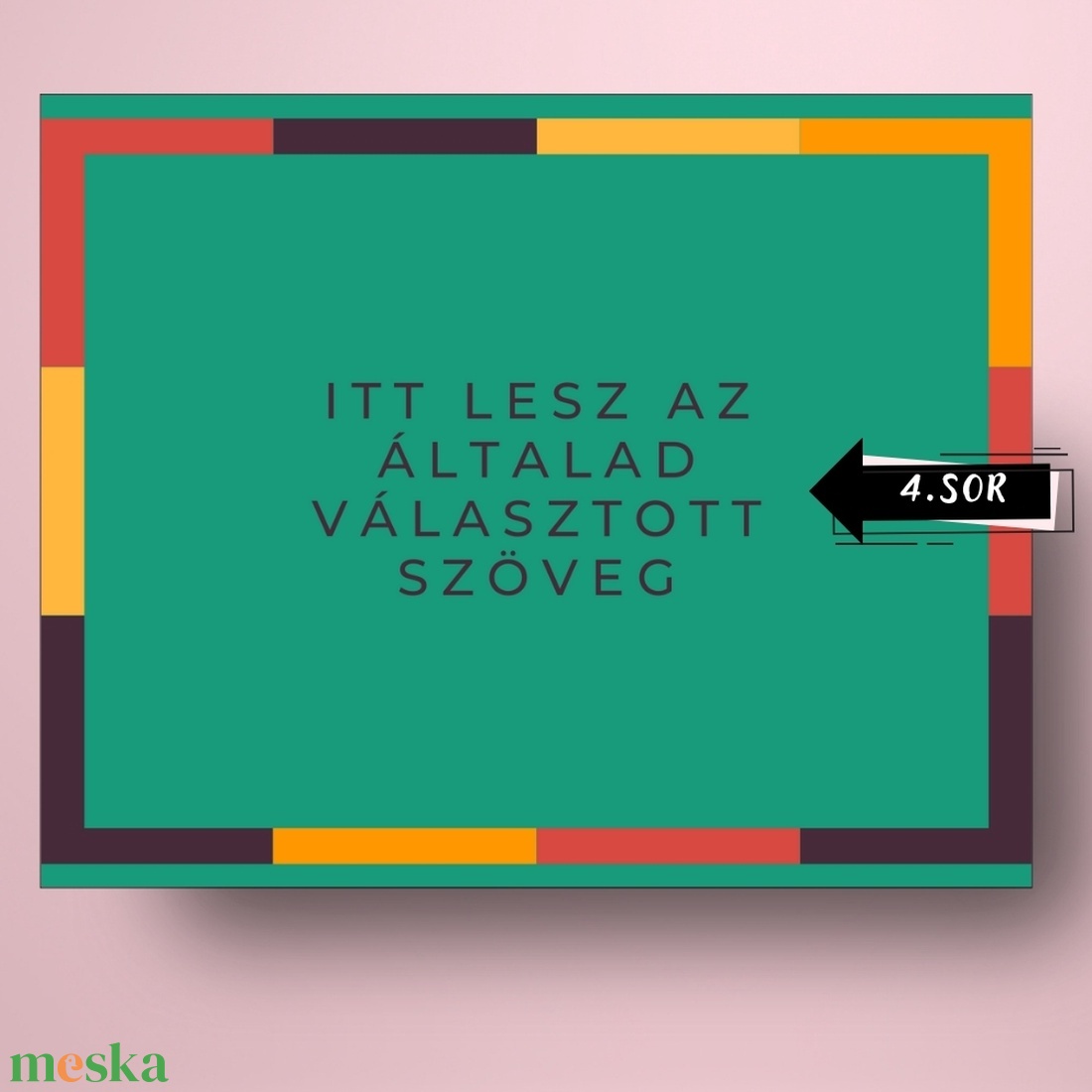 Karácsonyi üveg címke  - mozaikos -  - Meska.hu