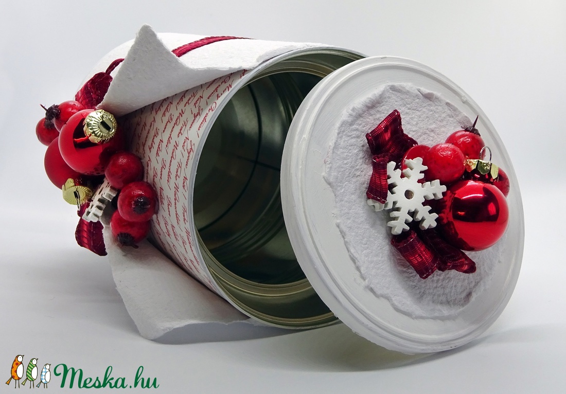 Díszdoboz - Vörös csillogás - - Meska.hu Díszdoboz - Vörös csillogás - - Meska.hu