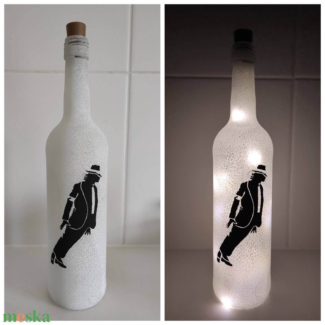Michael Jackson palacklámpás hangulatlámpa - otthon & életmód - lámpa - hangulatlámpa - Meska.hu Michael Jackson palacklámpás hangulatlámpa - otthon & életmód - lámpa - hangulatlámpa - Meska.hu