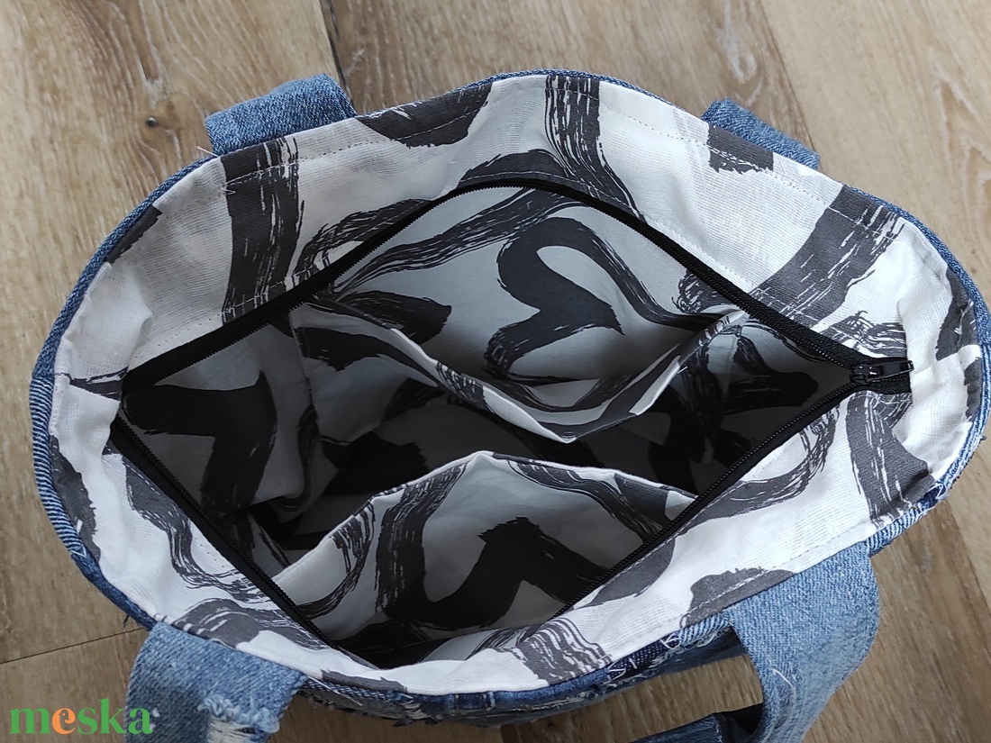 Farmer női kézitáska cipzárral (tote bag) - táska & tok - kézitáska & válltáska - kézitáska - Meska.hu Farmer női kézitáska cipzárral (tote bag) - táska & tok - kézitáska & válltáska - kézitáska - Meska.hu