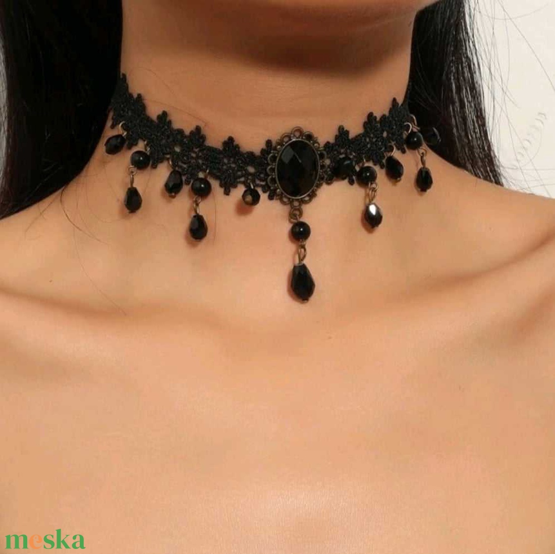 Precious - choker - ékszer - nyaklánc - gyöngyös nyaklánc - Meska.hu Precious - choker - ékszer - nyaklánc - gyöngyös nyaklánc - Meska.hu