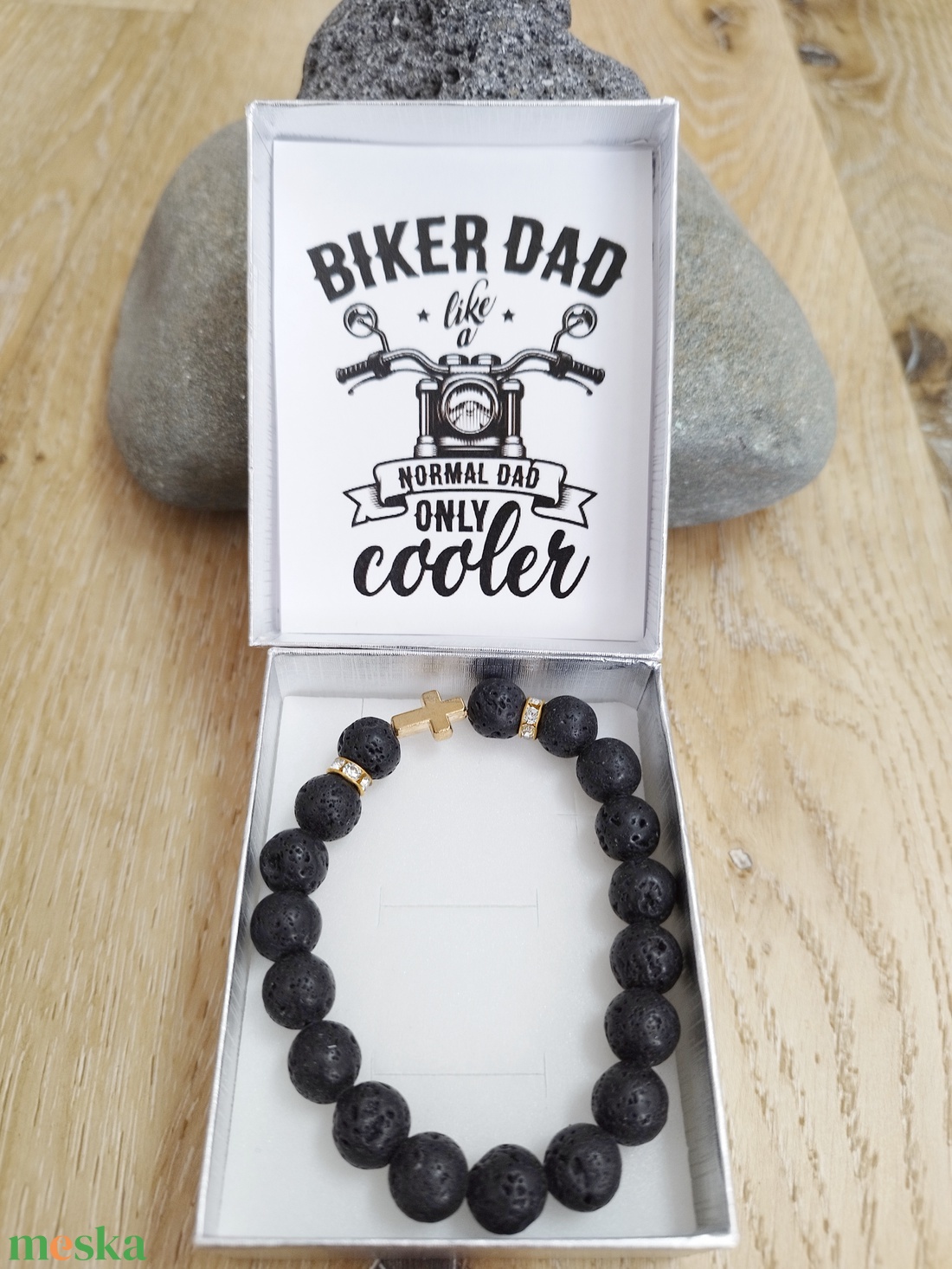 Biker dad motoros karkötő díszdobozban - ékszer - karkötő - karkötő medállal - Meska.hu Biker dad motoros karkötő díszdobozban - ékszer - karkötő - karkötő medállal - Meska.hu