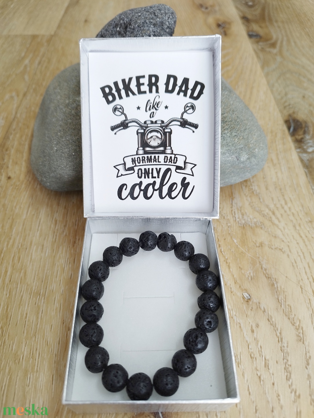 Biker dad motoros karkötő díszdobozban - ékszer - karkötő - karkötő medállal - Meska.hu Biker dad motoros karkötő díszdobozban - ékszer - karkötő - karkötő medállal - Meska.hu