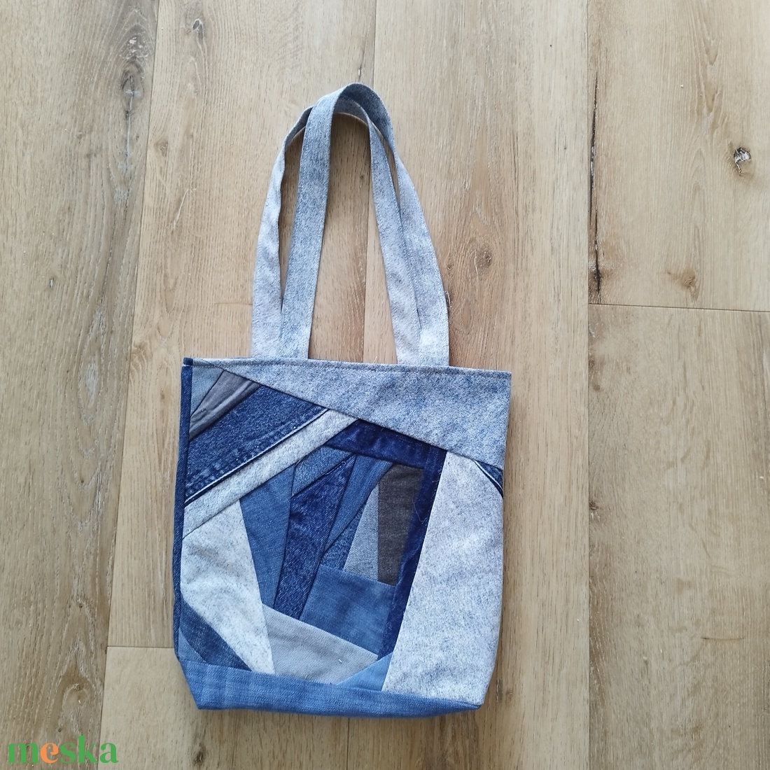 Patchwork shopper bag - táska & tok - bevásárlás & shopper táska - shopper, textiltáska, szatyor - Meska.hu