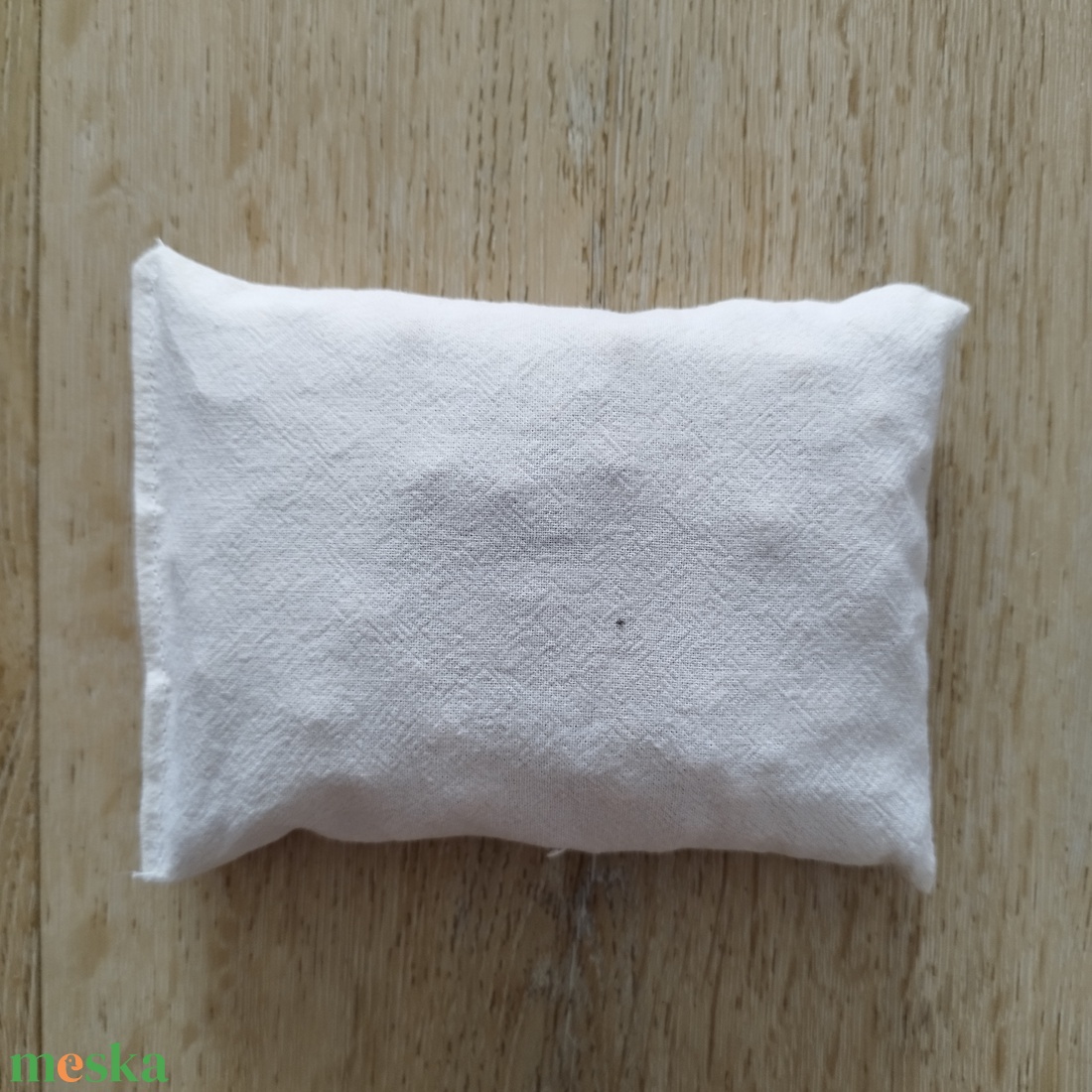 Meggymag párna 10x15 cm - mosható huzattal - szépségápolás - egészségmegőrzési kellékek - meggymagpárna - Meska.hu