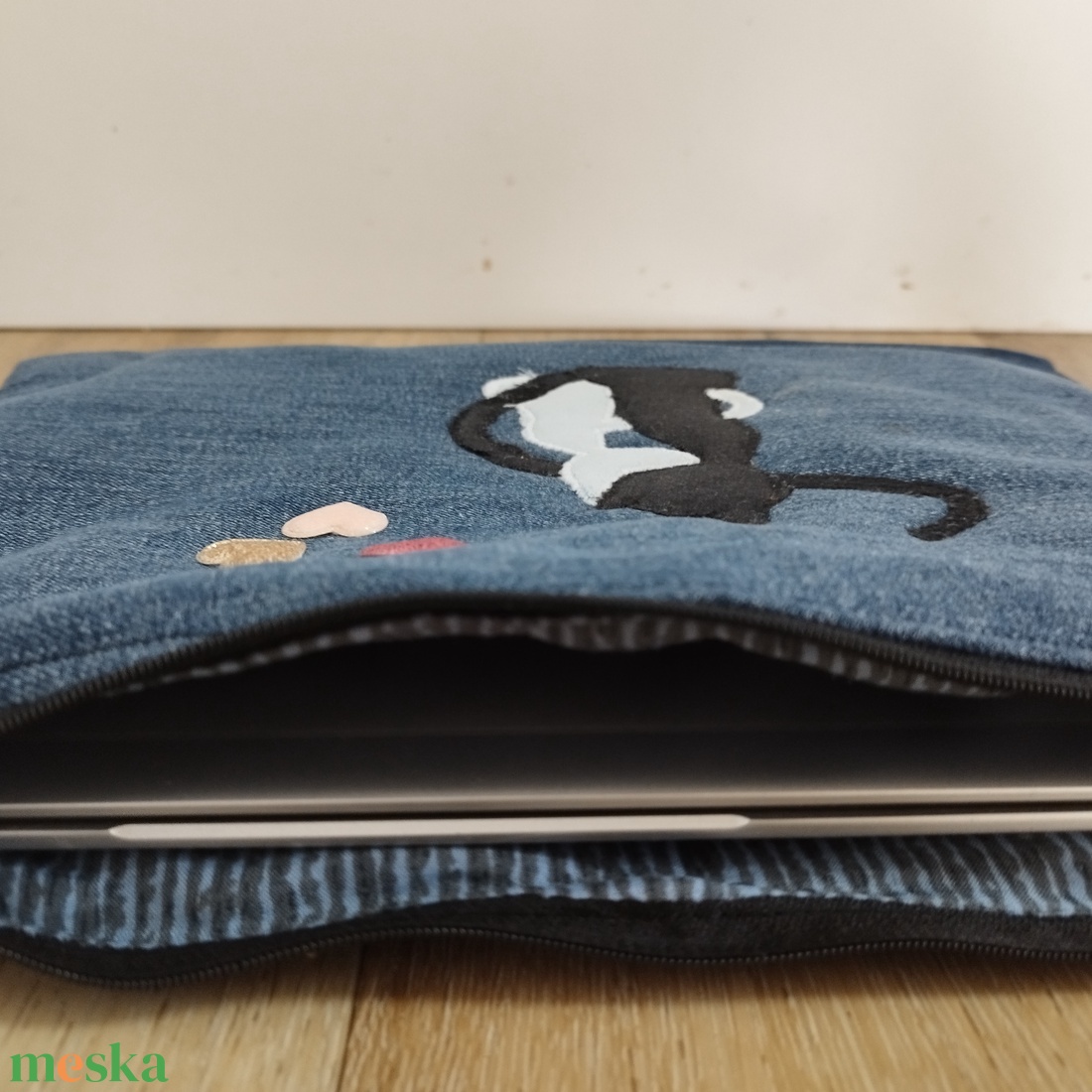 Laptop védőtok cicás / notebook case - táska & tok - laptoptáska, laptop hátizsák - Meska.hu