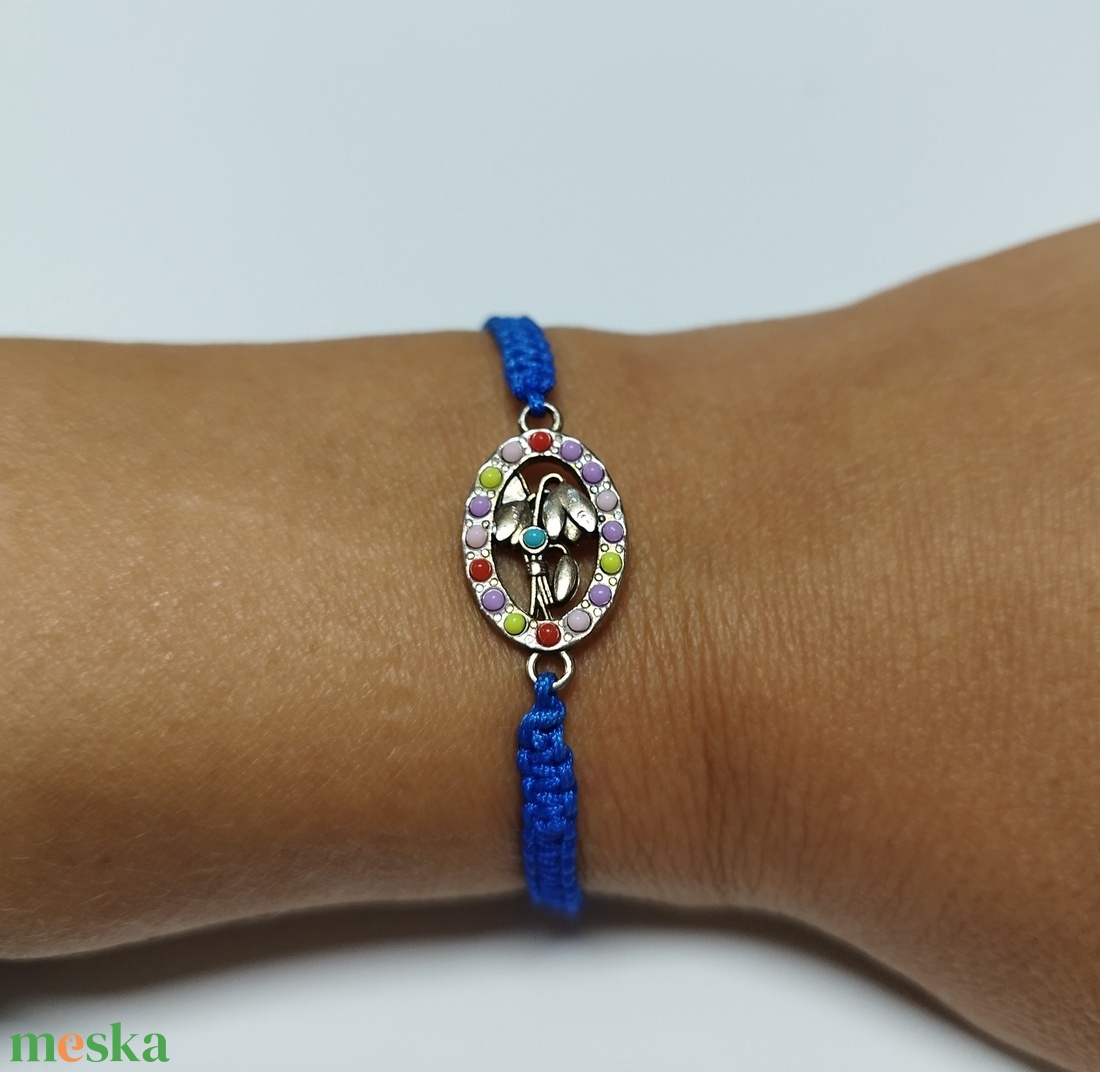 Hóvirág karkötő díszcsomagolásban - ékszer - karkötő - fonott karkötő - Meska.hu