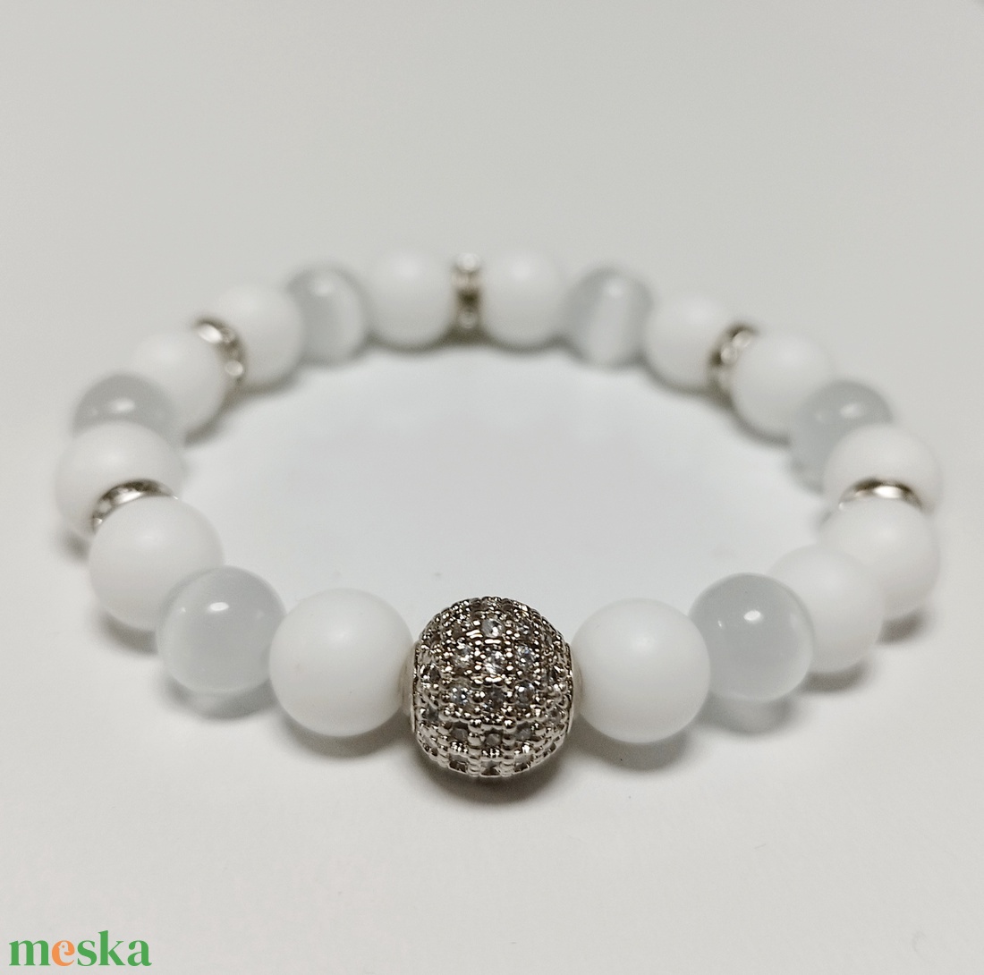 Hópihe karkötő - ékszer - karkötő - ásványkarkötő - Meska.hu