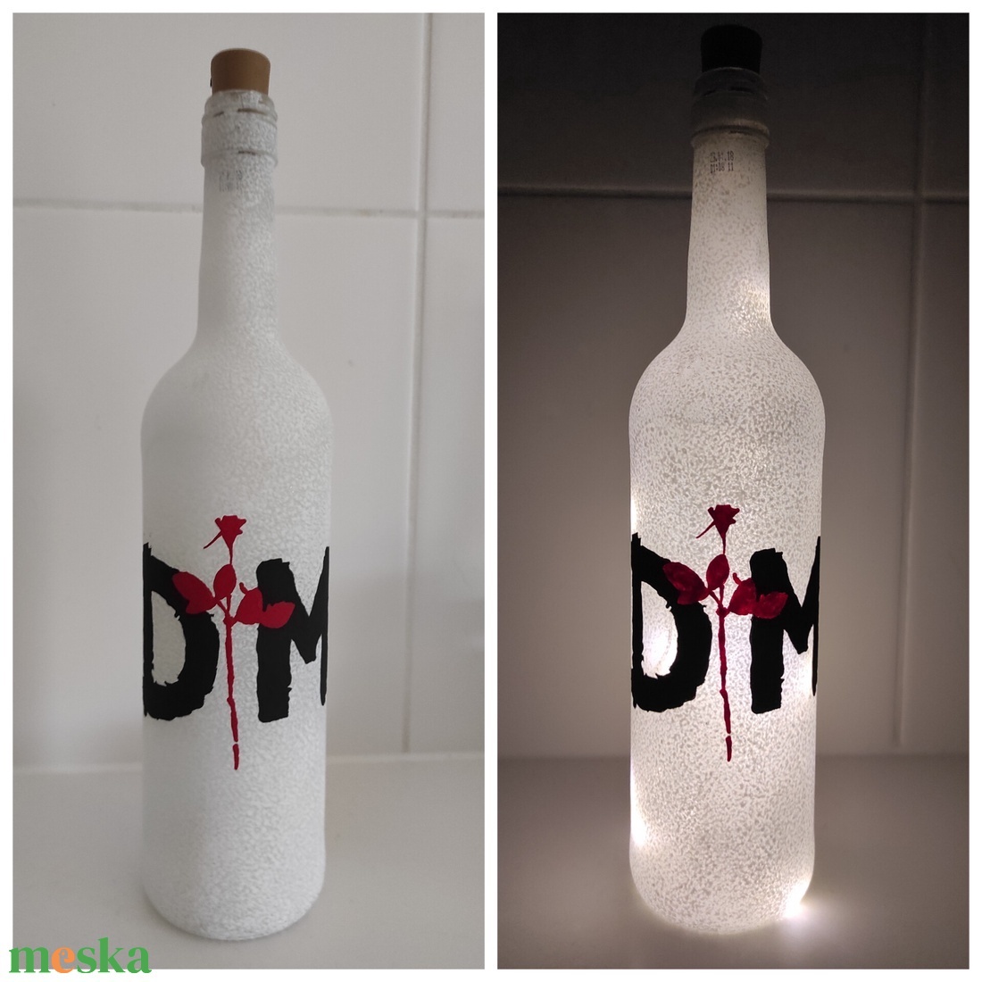 Depeche Mode palacklámpás  - otthon & életmód - lámpa - hangulatlámpa - Meska.hu