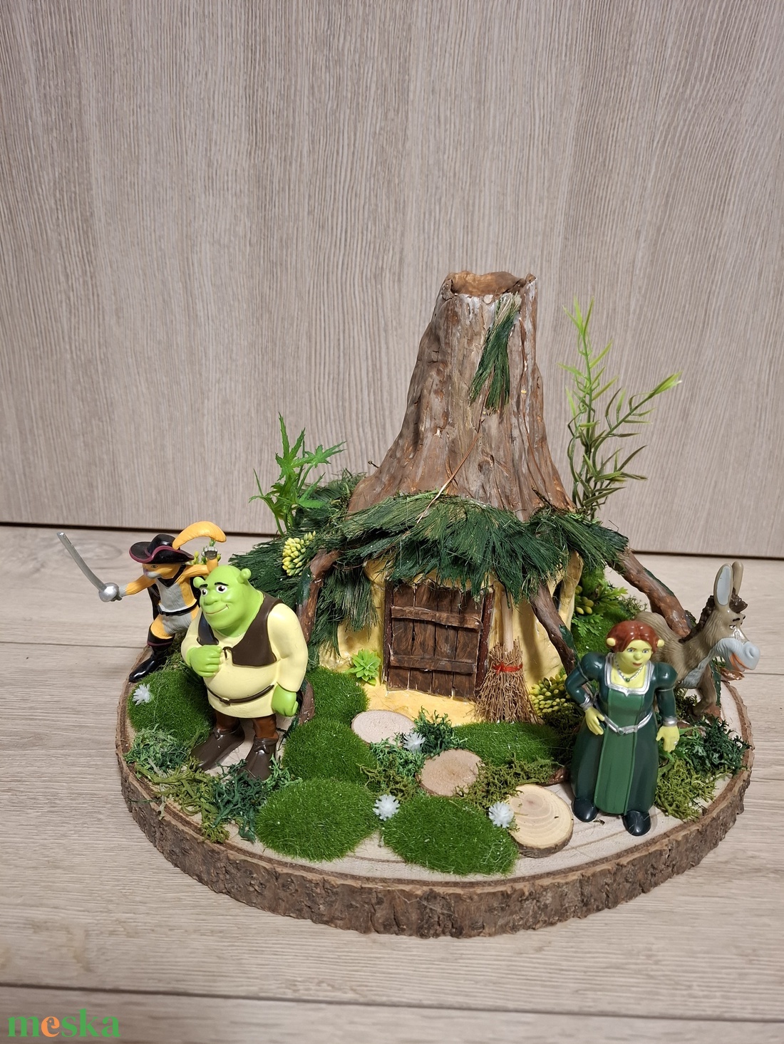 Shrekkes asztaldísz - otthon & életmód - dekoráció - asztal és polc dekoráció - asztaldísz - Meska.hu