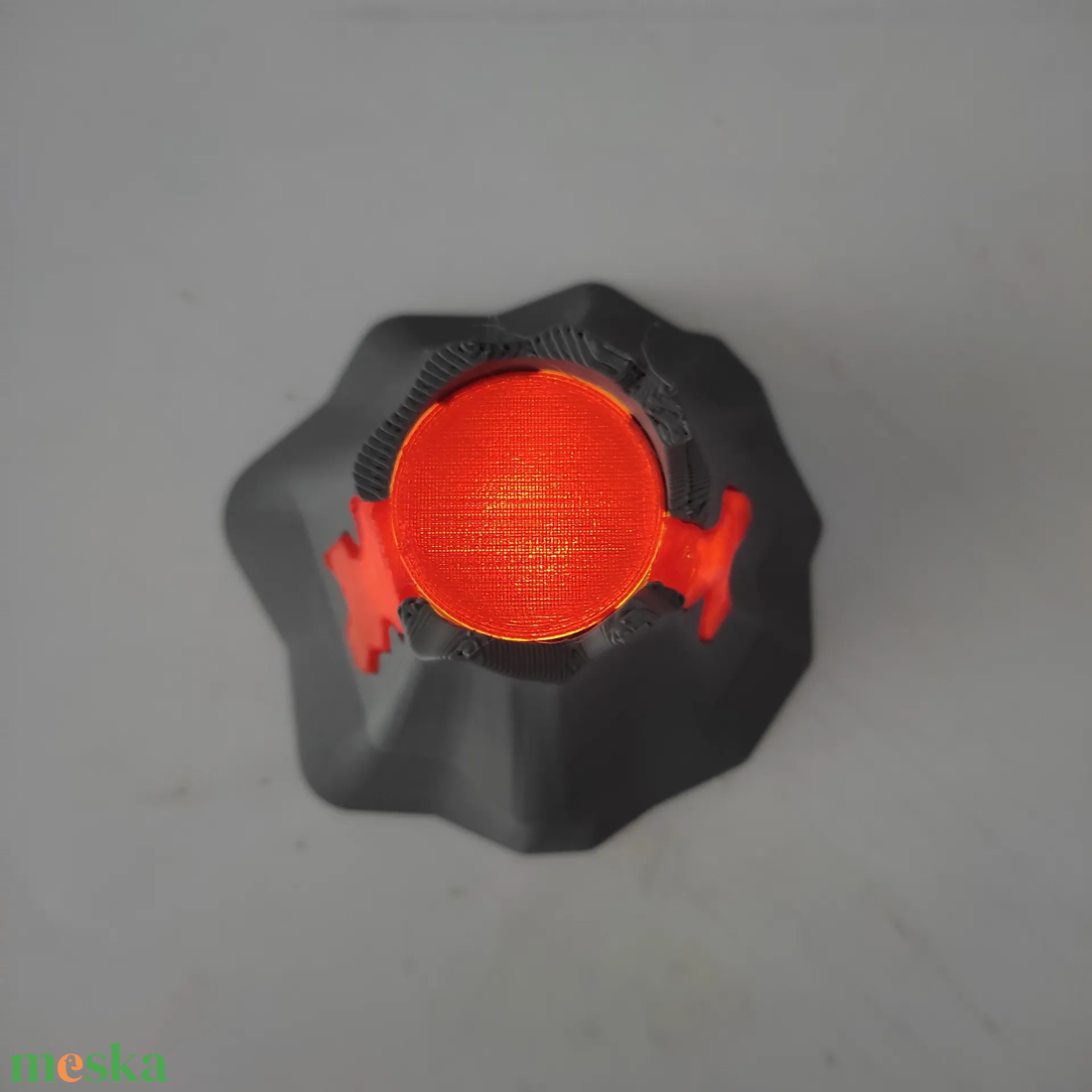 LED mécses vulkán - otthon & életmód - dekoráció - dísztárgy - Meska.hu