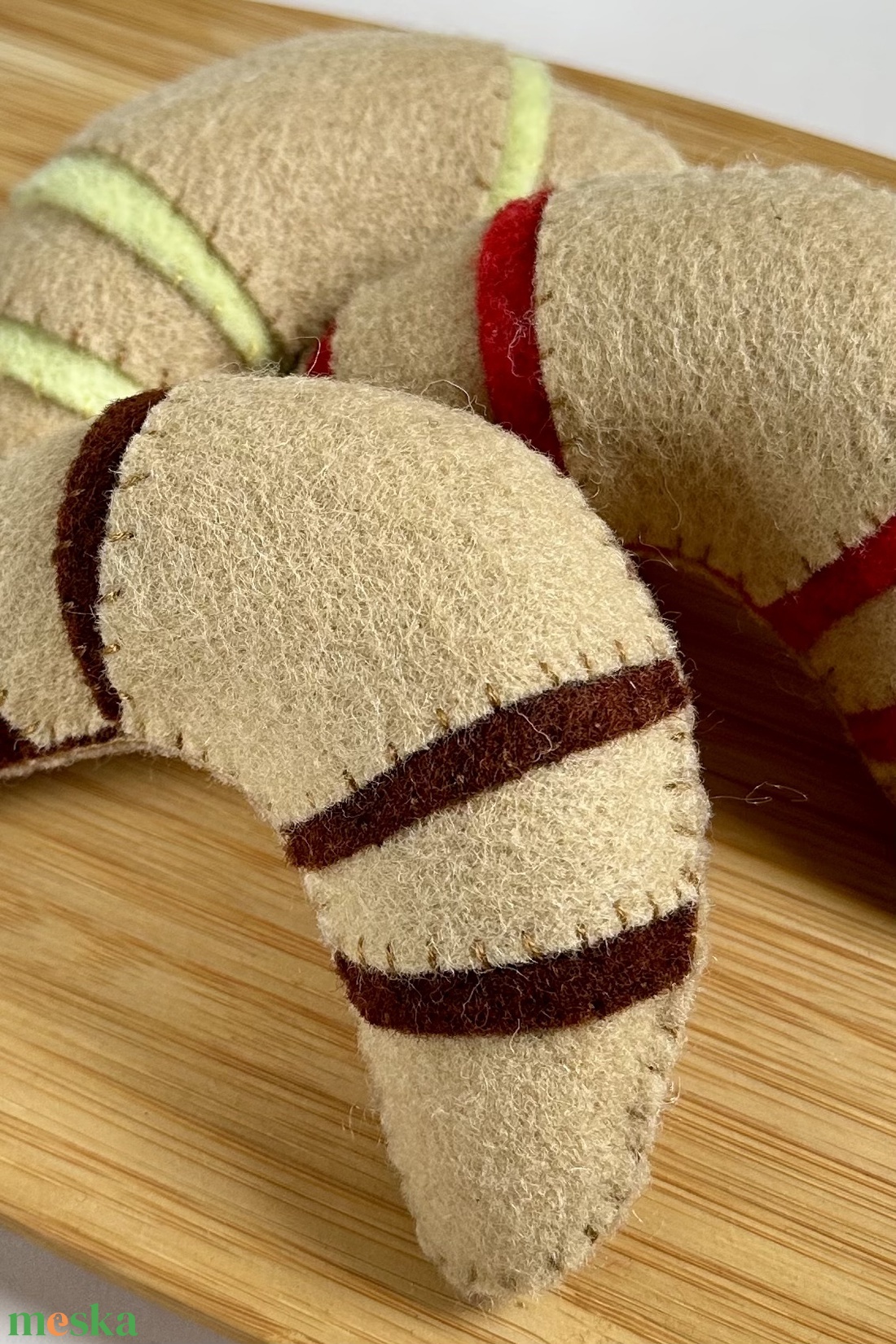 Gyapjú filc reggeli szett 1 - játék & sport - gyerekkonyha - játék ételek - Meska.hu