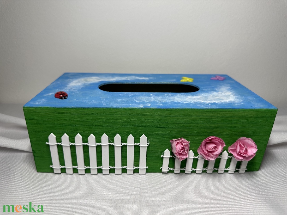 Zsebkendőtartó (tavasz) - diy (csináld magad) - egységcsomag - Meska.hu