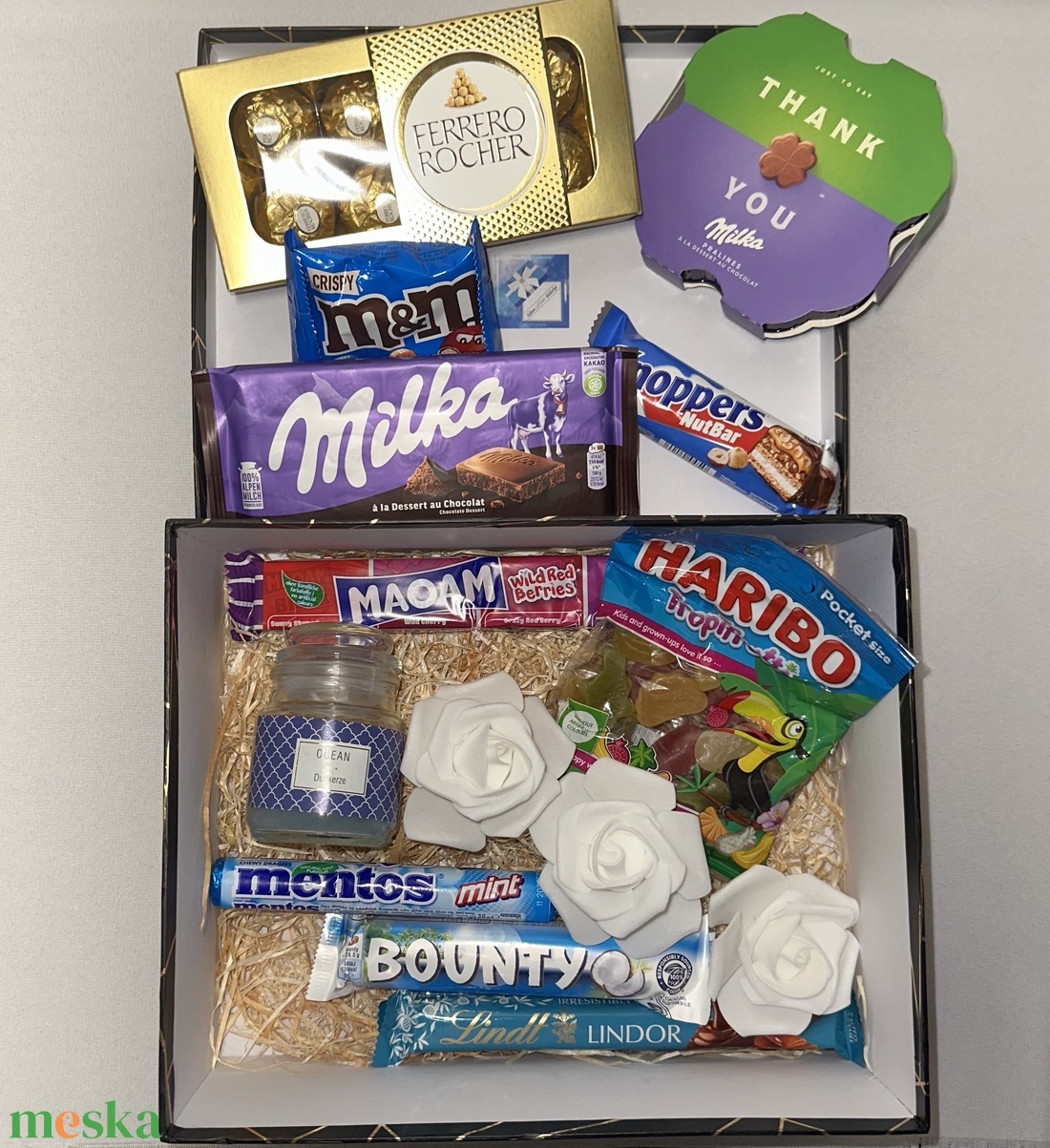 Fiús édességbox - élelmiszer - édesség - kézműves csokoládé - Meska.hu