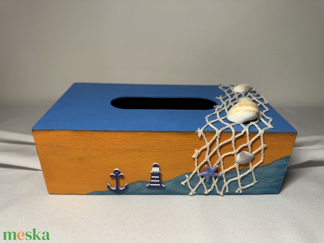 Zsebkendőtartó (nyár) - otthon & életmód - tárolás & rendszerezés - zsebkendőtartó - Meska.hu