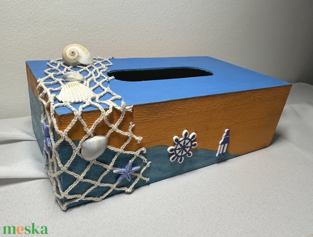 Zsebkendőtartó (nyár) - otthon & életmód - tárolás & rendszerezés - zsebkendőtartó - Meska.hu