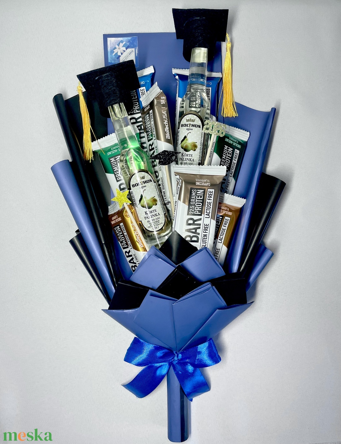 Ballagási proteincsokor - otthon & életmód - virágdekoráció - virágok - virágcsokor - Meska.hu