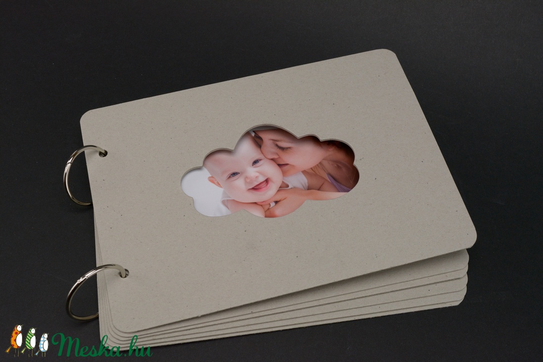 Scrapbook album, fotóalbum alap - kellékek & szerszámok - díszíthető tárgyak - Meska.hu