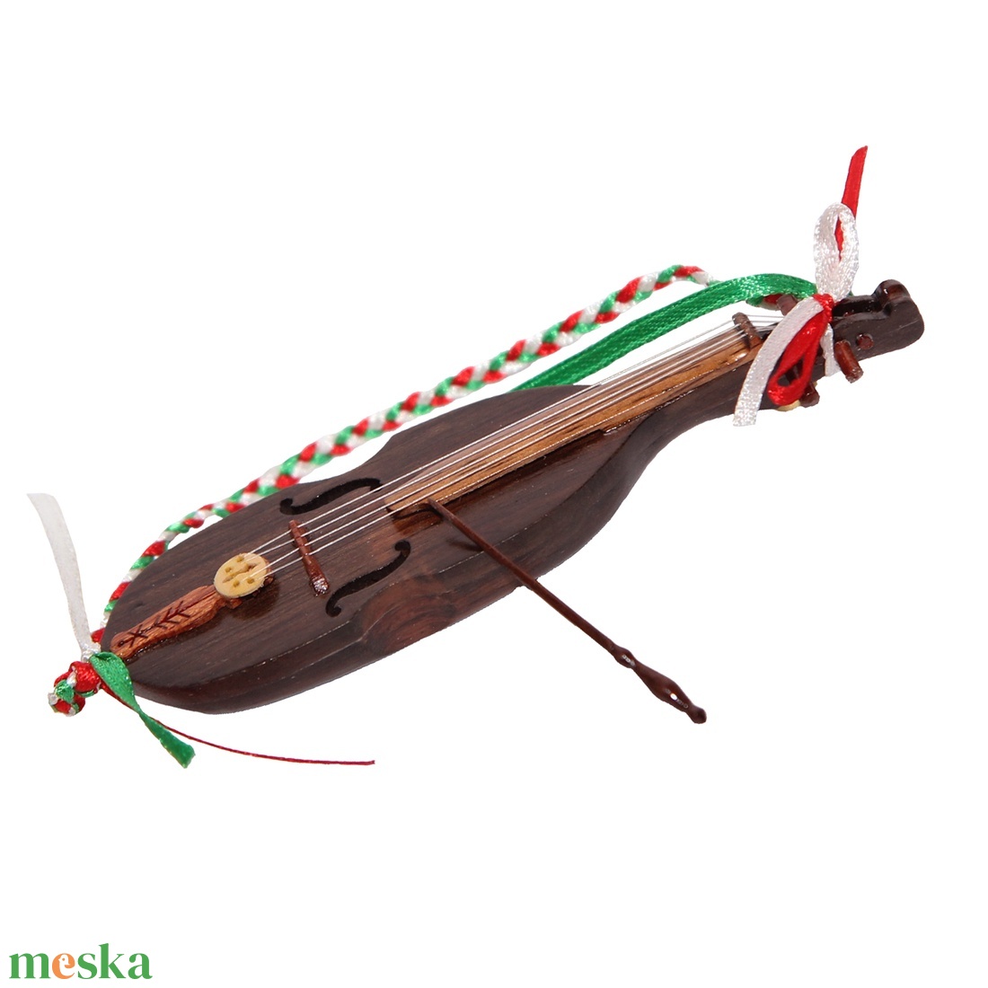 Fa mini hangszer - otthon & életmód - dekoráció - dekoratív figurák és szobrok - Meska.hu