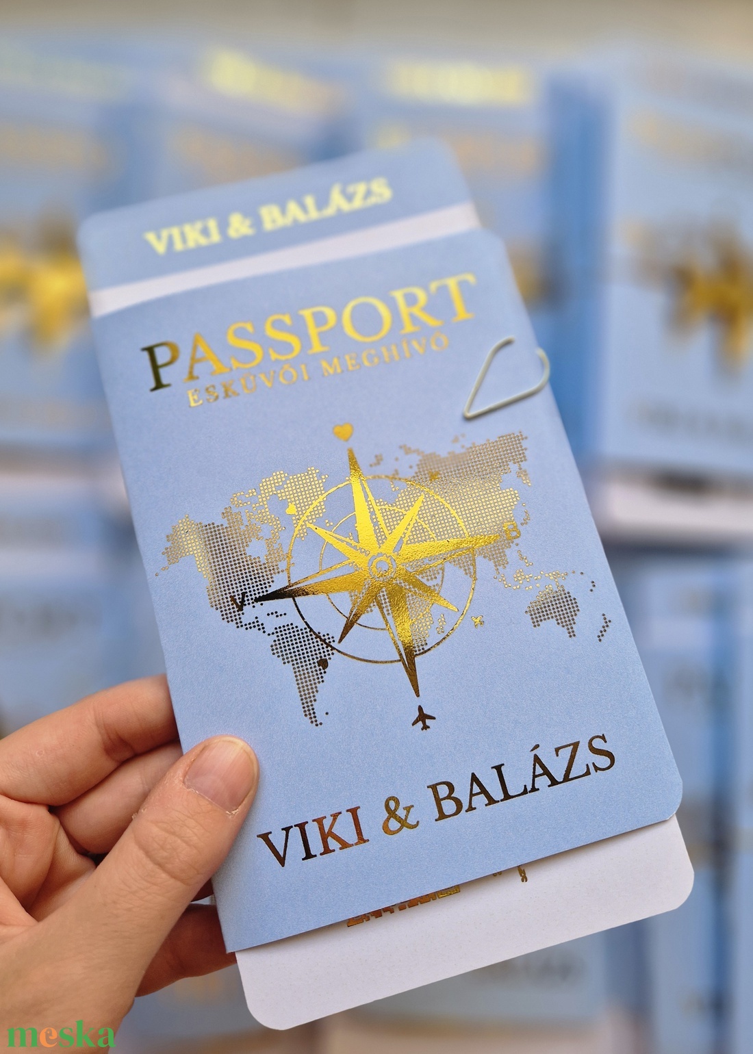 Passport, Útlevél esküvői meghívó - esküvő - meghívó & kártya - esküvői boríték - Meska.hu