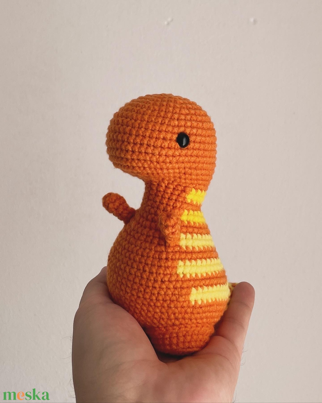 Horgolt Dino Trex - játék & sport - plüssállat & játékfigura - más figura - Meska.hu Horgolt Dino Trex - játék & sport - plüssállat & játékfigura - más figura - Meska.hu