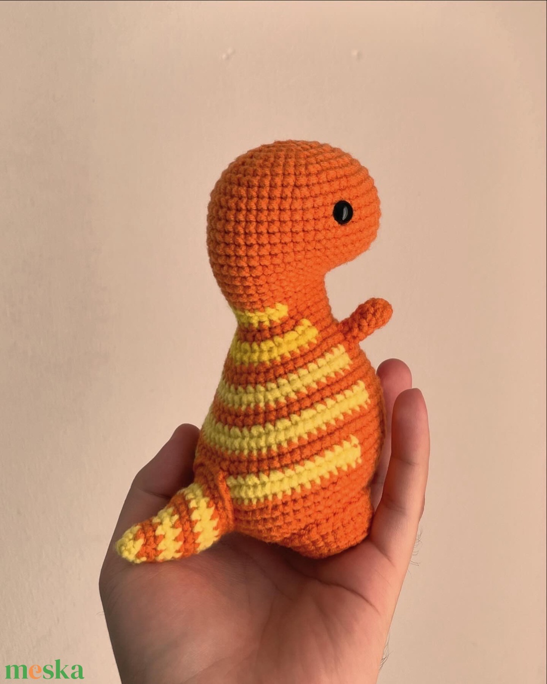 Horgolt Dino Trex - játék & sport - plüssállat & játékfigura - más figura - Meska.hu Horgolt Dino Trex - játék & sport - plüssállat & játékfigura - más figura - Meska.hu