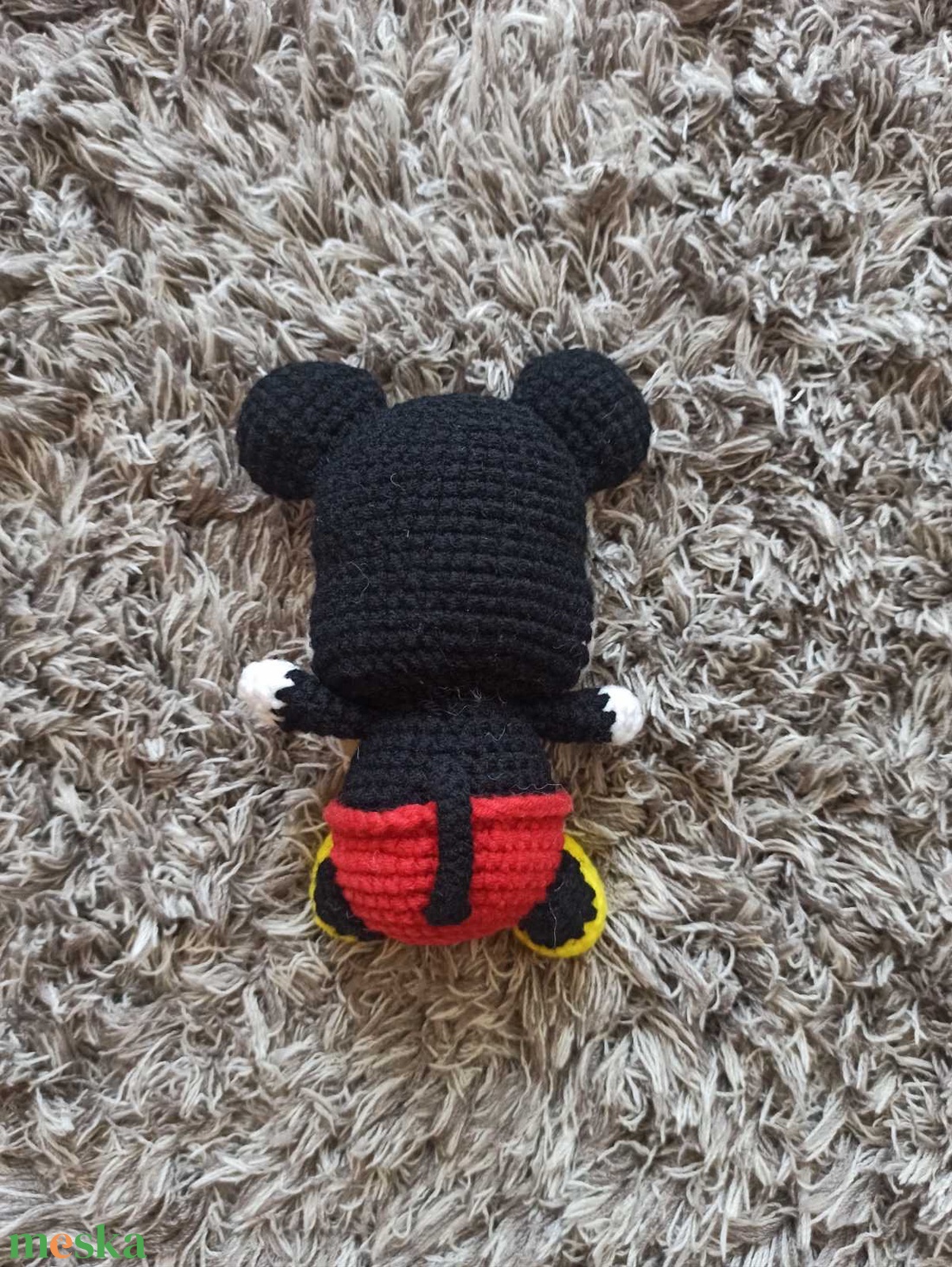 Horgolt Mickey egér - játék & sport - plüssállat & játékfigura - más figura - Meska.hu Horgolt Mickey egér - játék & sport - plüssállat & játékfigura - más figura - Meska.hu