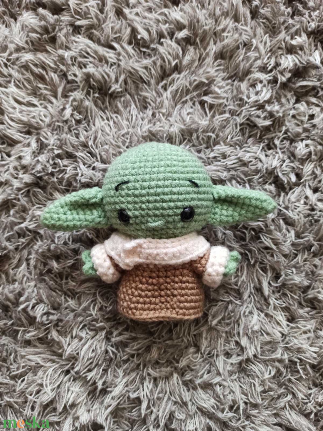 Horgolt Baby Yoda - játék & sport - plüssállat & játékfigura - plüss mesefigurák - Meska.hu Horgolt Baby Yoda - játék & sport - plüssállat & játékfigura - plüss mesefigurák - Meska.hu