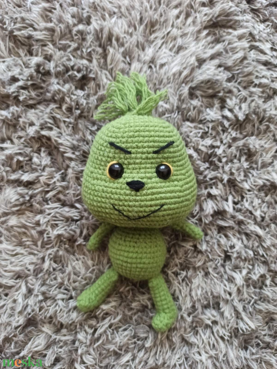 Horgolt Grinch - karácsony - karácsonyi lakásdekoráció - karácsonyi manók, figurák - Meska.hu Horgolt Grinch - karácsony - karácsonyi lakásdekoráció - karácsonyi manók, figurák - Meska.hu