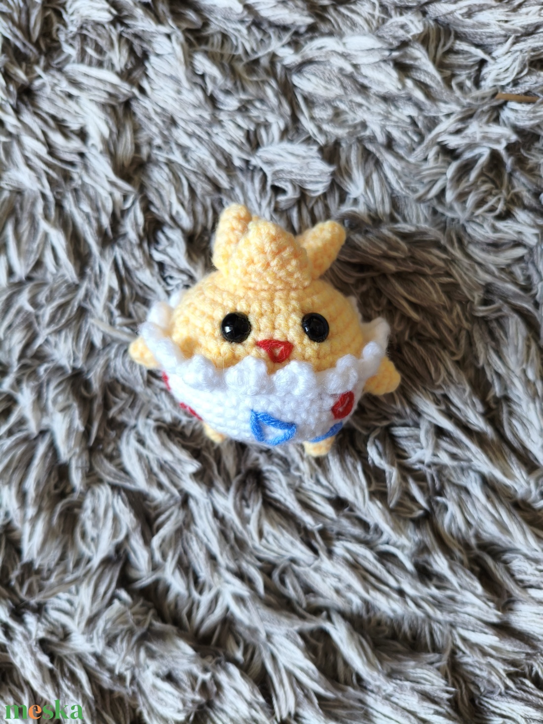 Horgolt Pokemon Togepi - játék & sport - plüssállat & játékfigura - más figura - Meska.hu