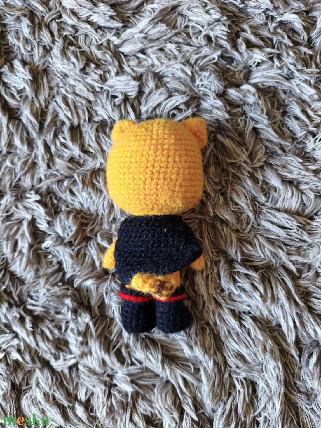 Horgolt Csizmás Kandúr - játék & sport - plüssállat & játékfigura - más figura - Meska.hu