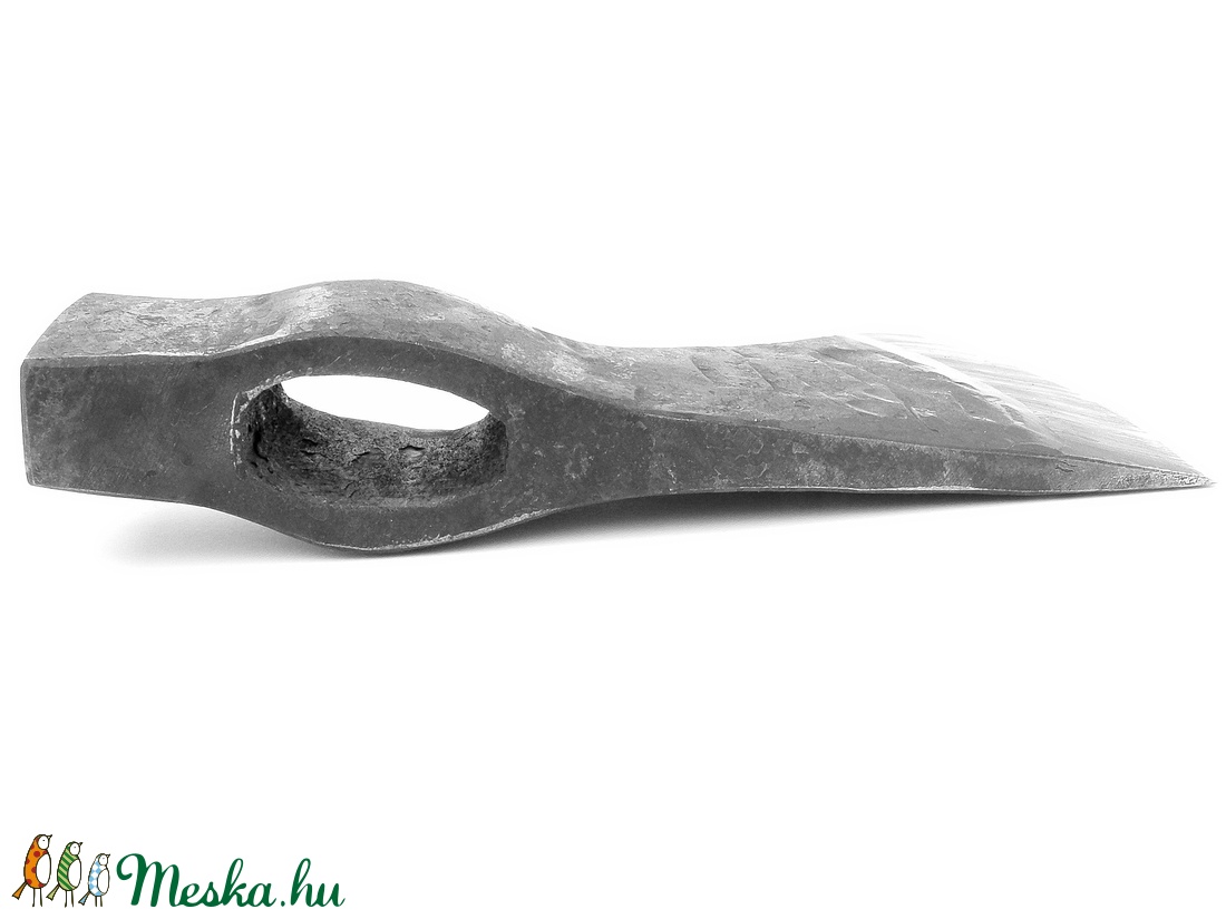 Kovácsolt acél bushcraft balta damaszkolt éllel, edzett fokkal, [F_09b] -  - Meska.hu