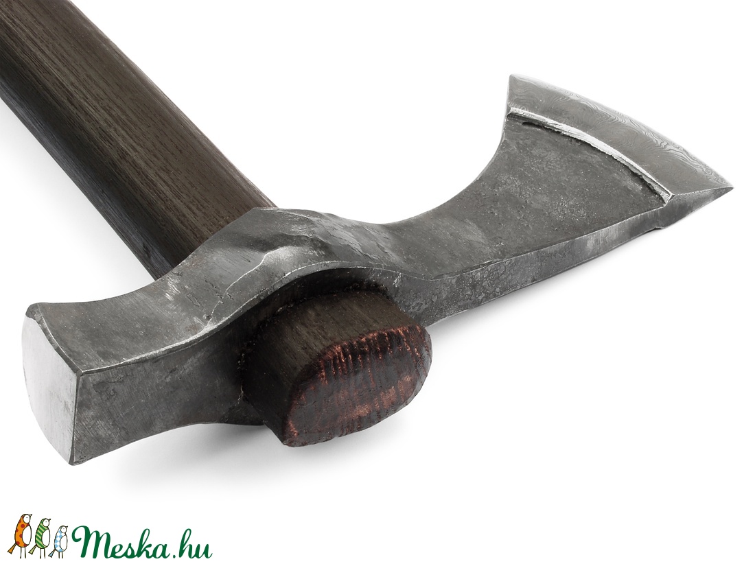 Nyelezett amerikai Tomahawk damaszkolt éllel, [FCN_01b] -  - Meska.hu