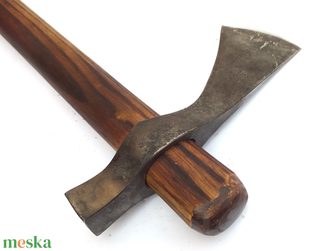 Nyelezett kovácsolt amerikai Tomahawk, [FN_06a] - otthon & életmód - ház & kert - szerszám & eszközök - Meska.hu