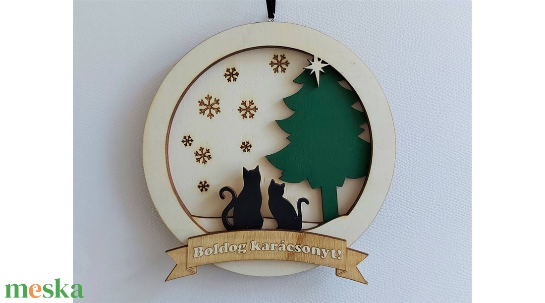 Cicás karácsonyi ajtódísz - 3D - karácsony - karácsonyi lakásdekoráció - karácsonyi ajtódíszek - Meska.hu Cicás karácsonyi ajtódísz - 3D - karácsony - karácsonyi lakásdekoráció - karácsonyi ajtódíszek - Meska.hu