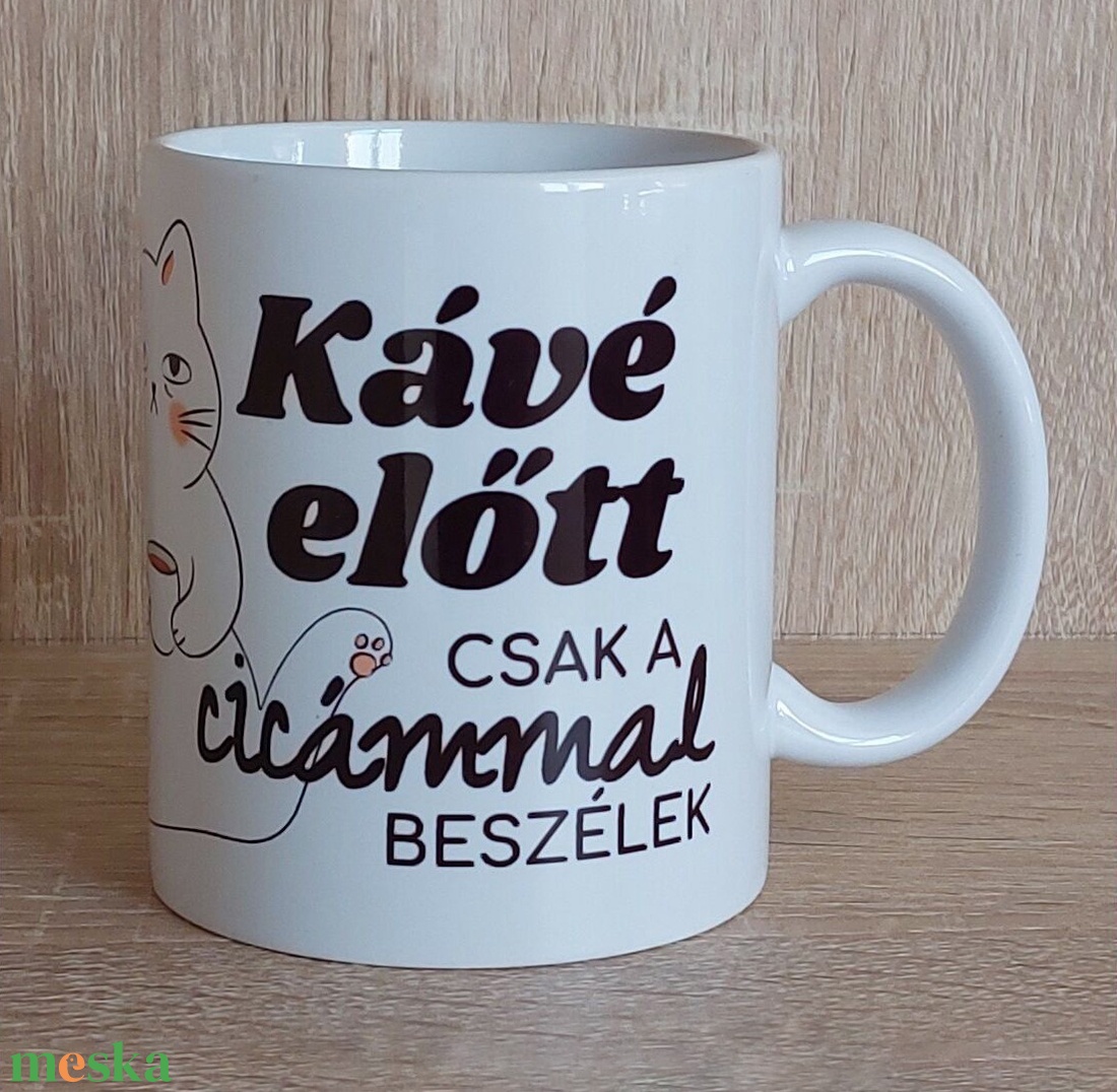 Bögre - kávé előtt - otthon & életmód - konyhafelszerelés, tálalás - tálalás - bögre & csésze - Meska.hu