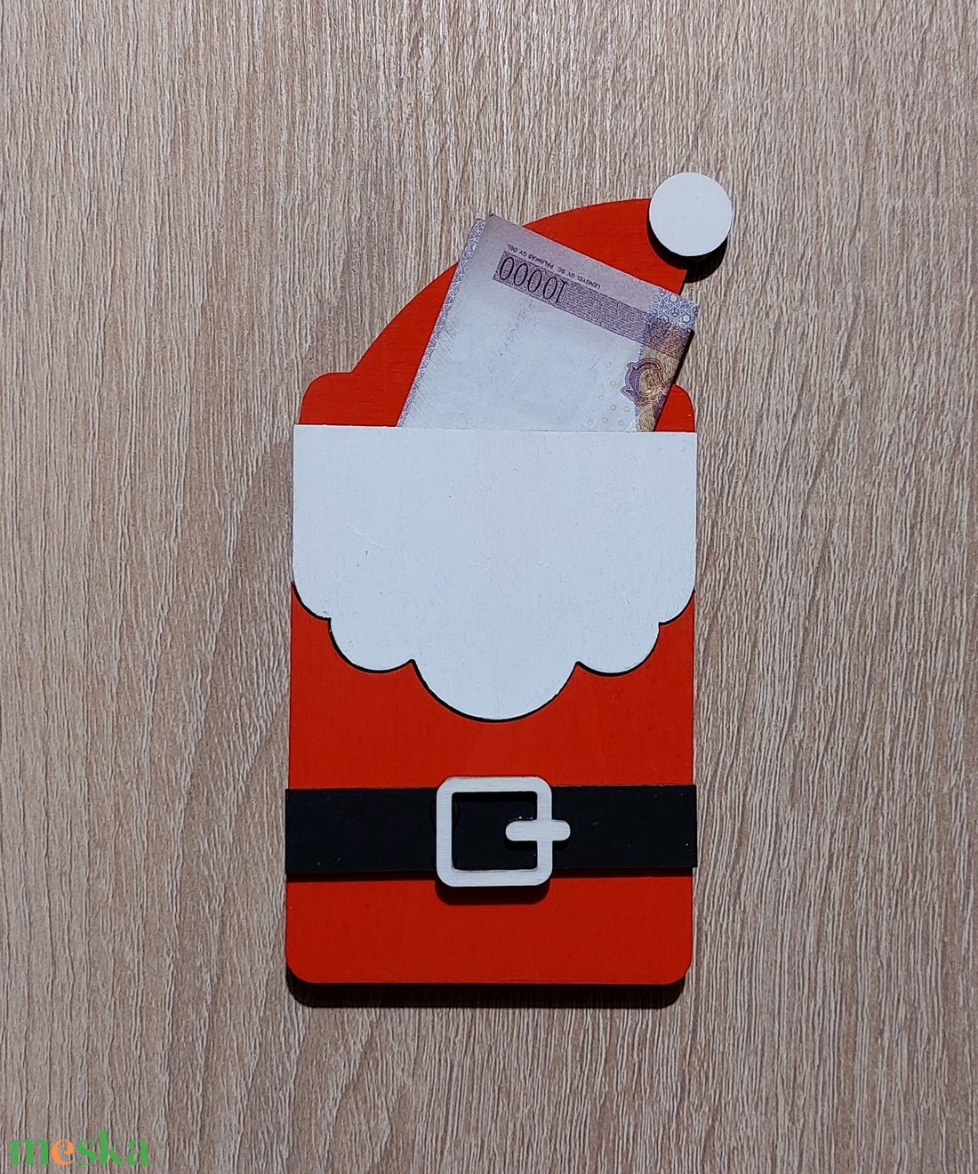 Pénzátadó / ajándékkártya tartó - mikulás - otthon & életmód - papír, írószer - ajándékozás kellékei - pénzátadó doboz - Meska.hu