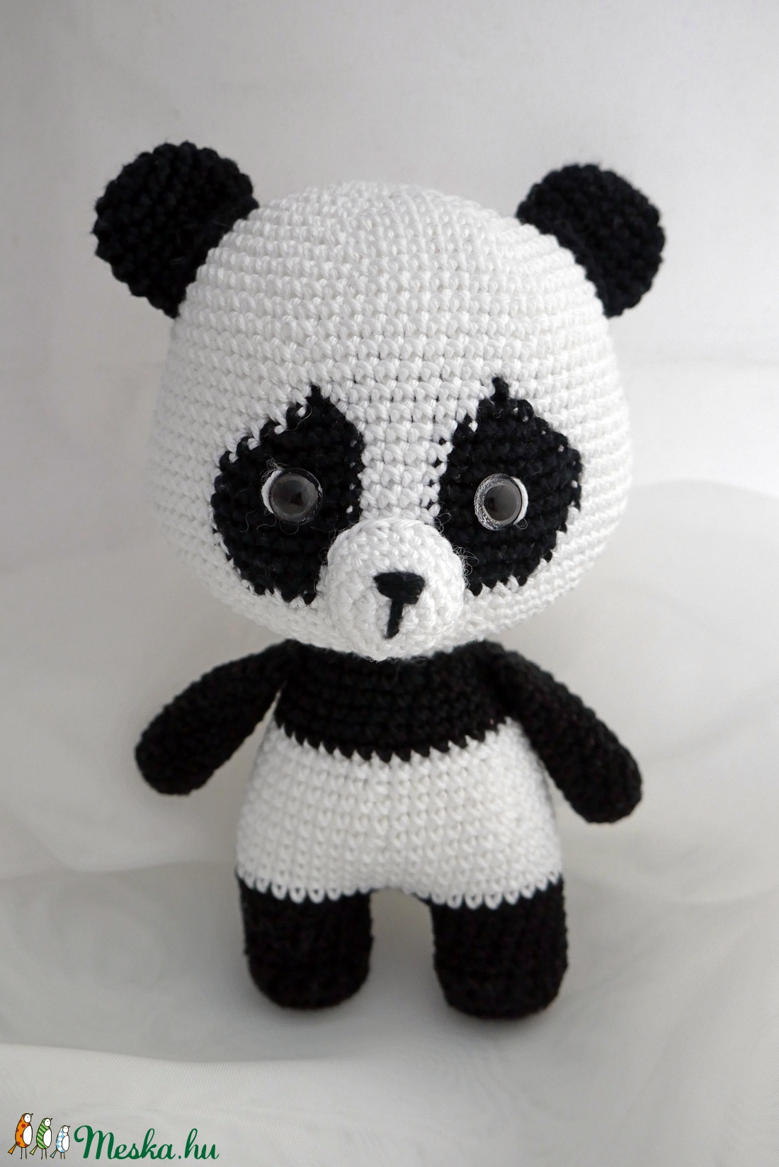 Horgolt Amigurumi Panda - játék & sport - plüssállat & játékfigura - maci - Meska.hu Horgolt Amigurumi Panda - játék & sport - plüssállat & játékfigura - maci - Meska.hu