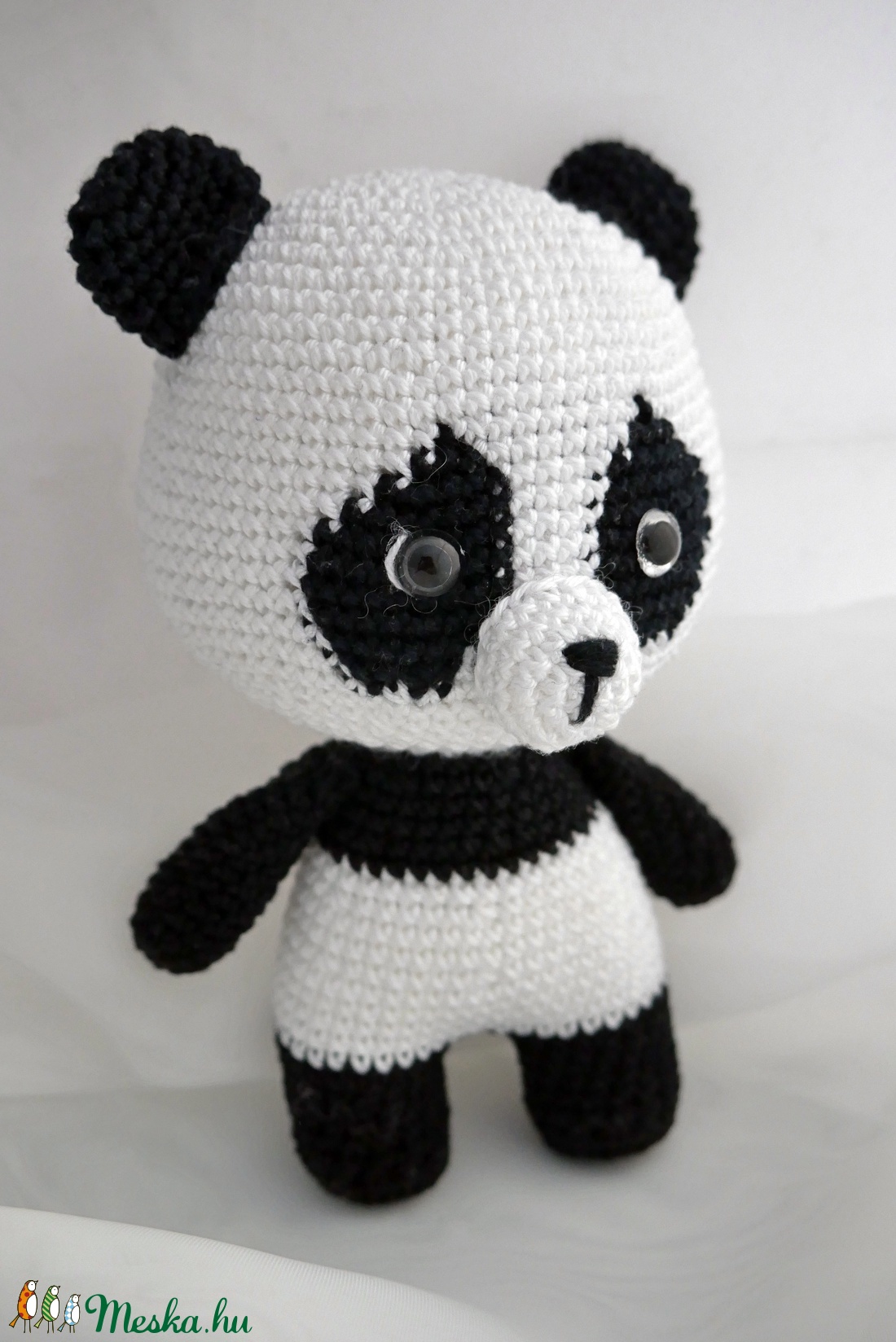 Horgolt Amigurumi Panda - játék & sport - plüssállat & játékfigura - maci - Meska.hu Horgolt Amigurumi Panda - játék & sport - plüssállat & játékfigura - maci - Meska.hu