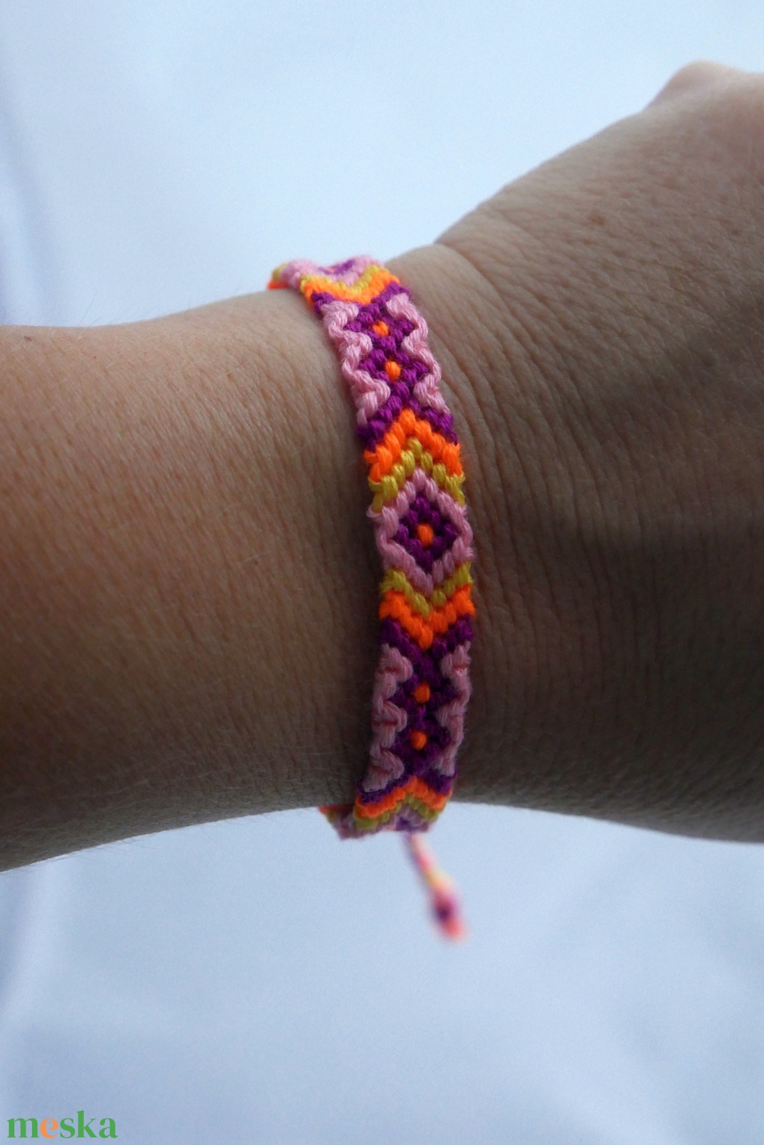 csomózott kartkötő - ékszer - karkötő - fonott karkötő - Meska.hu csomózott kartkötő - ékszer - karkötő - fonott karkötő - Meska.hu