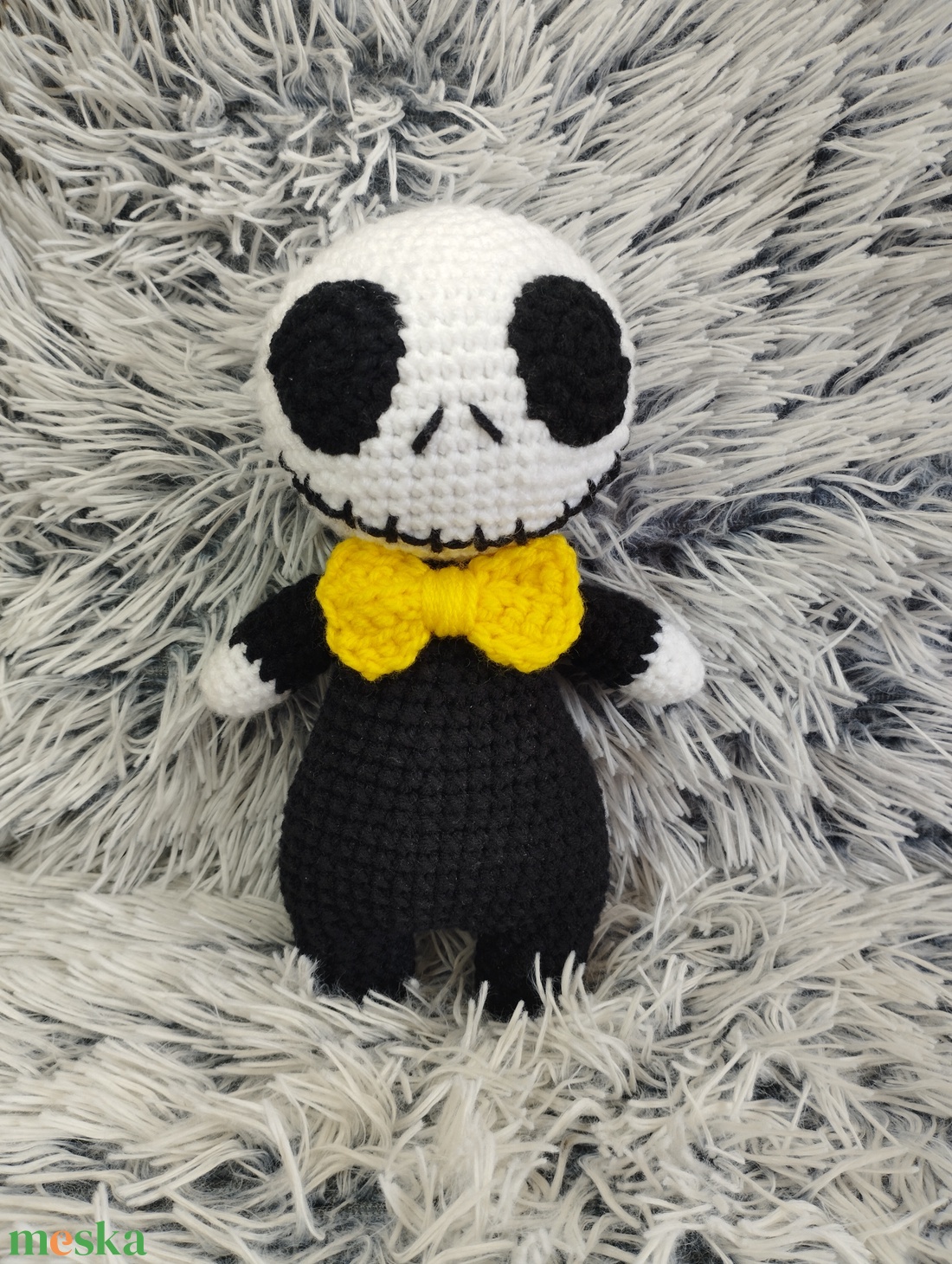 Horgolt csonti - otthon & életmód - dekoráció - halloween - halloweeni figurák - Meska.hu