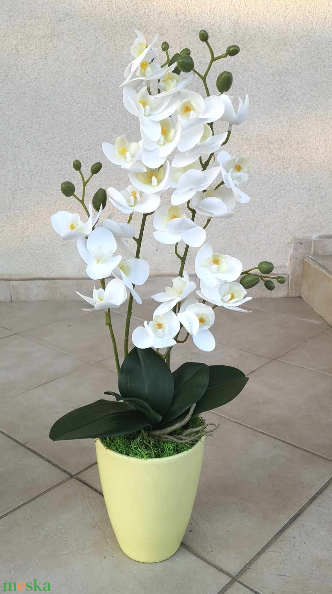 Élethű orchidea - otthon & életmód - dekoráció - asztal és polc dekoráció - asztaldísz - Meska.hu
