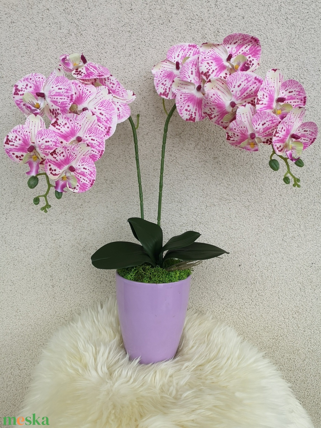Élethű orchidea - otthon & életmód - dekoráció - asztal és polc dekoráció - asztaldísz - Meska.hu Élethű orchidea - otthon & életmód - dekoráció - asztal és polc dekoráció - asztaldísz - Meska.hu