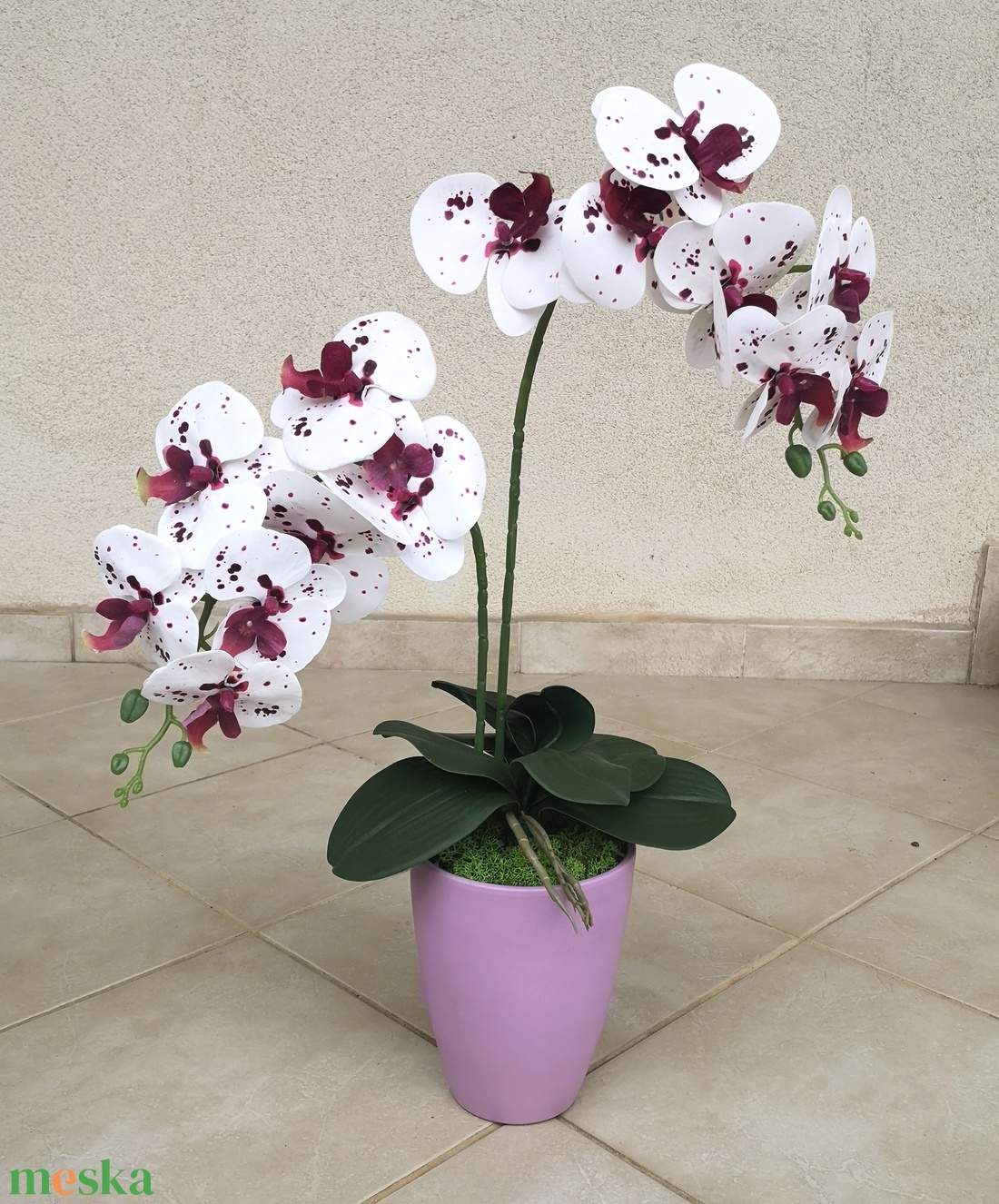 Élethű orchidea - otthon & életmód - dekoráció - asztal és polc dekoráció - asztaldísz - Meska.hu